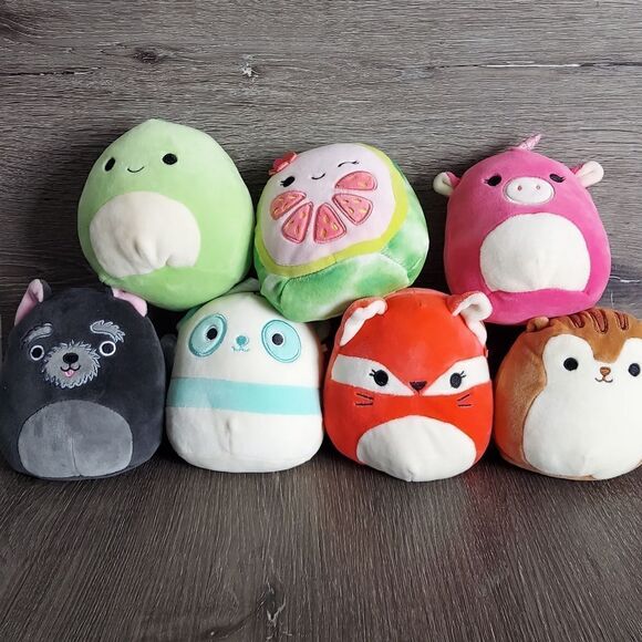 Squishmallows 5" Plush Lot - Set of 7 - Picture 1 of 6